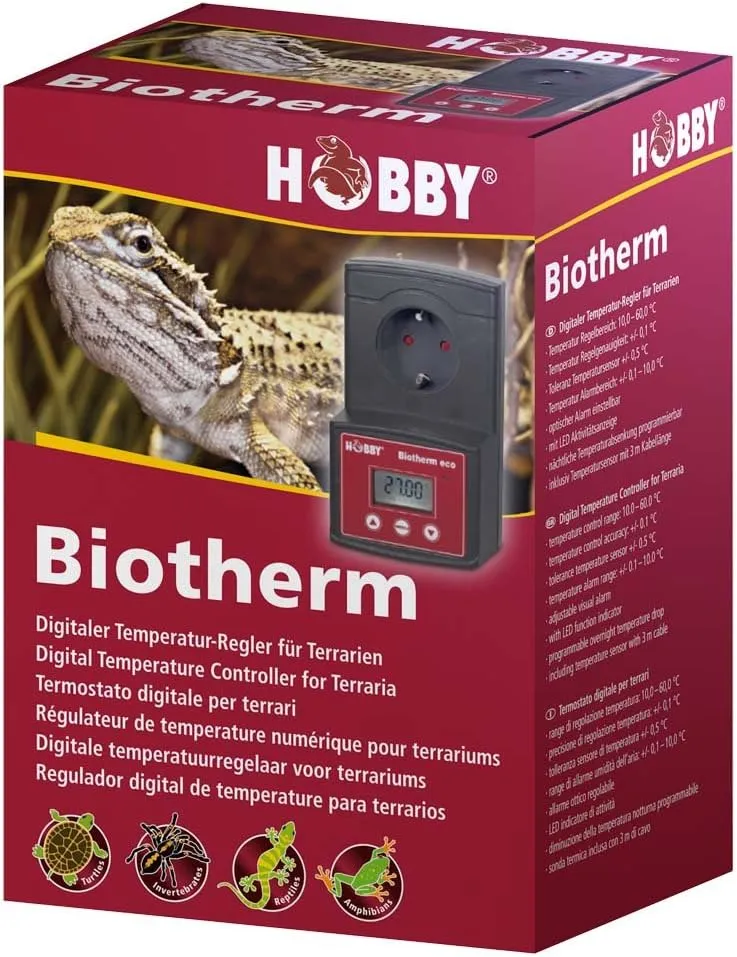 HOBBY Biotherm Eco Terra Thermostat for Reptile Habitat