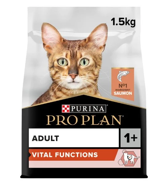 PURINA Pro Plan Vital Functions Adult Dry Cat Food 1.5KG