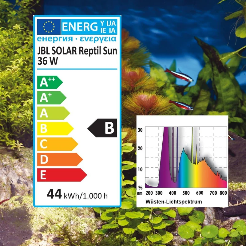 JBL Solar Reptil Sun T8 Terrarium Fluorescent Tube 36W 120cm