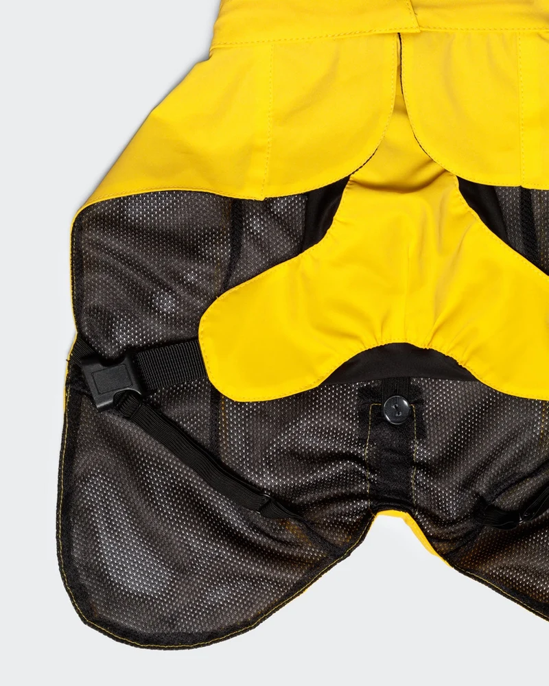 PAIKKA Raincoat Lite for Dogs - 100% Waterproof 40cm - Yellow